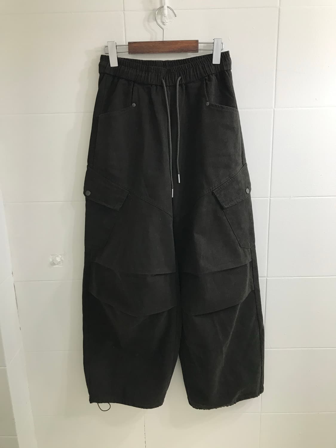 (세트 할인 가능) 빈티지 카키 딱붙 퍼 야상 사파리 자켓 상품이미지7