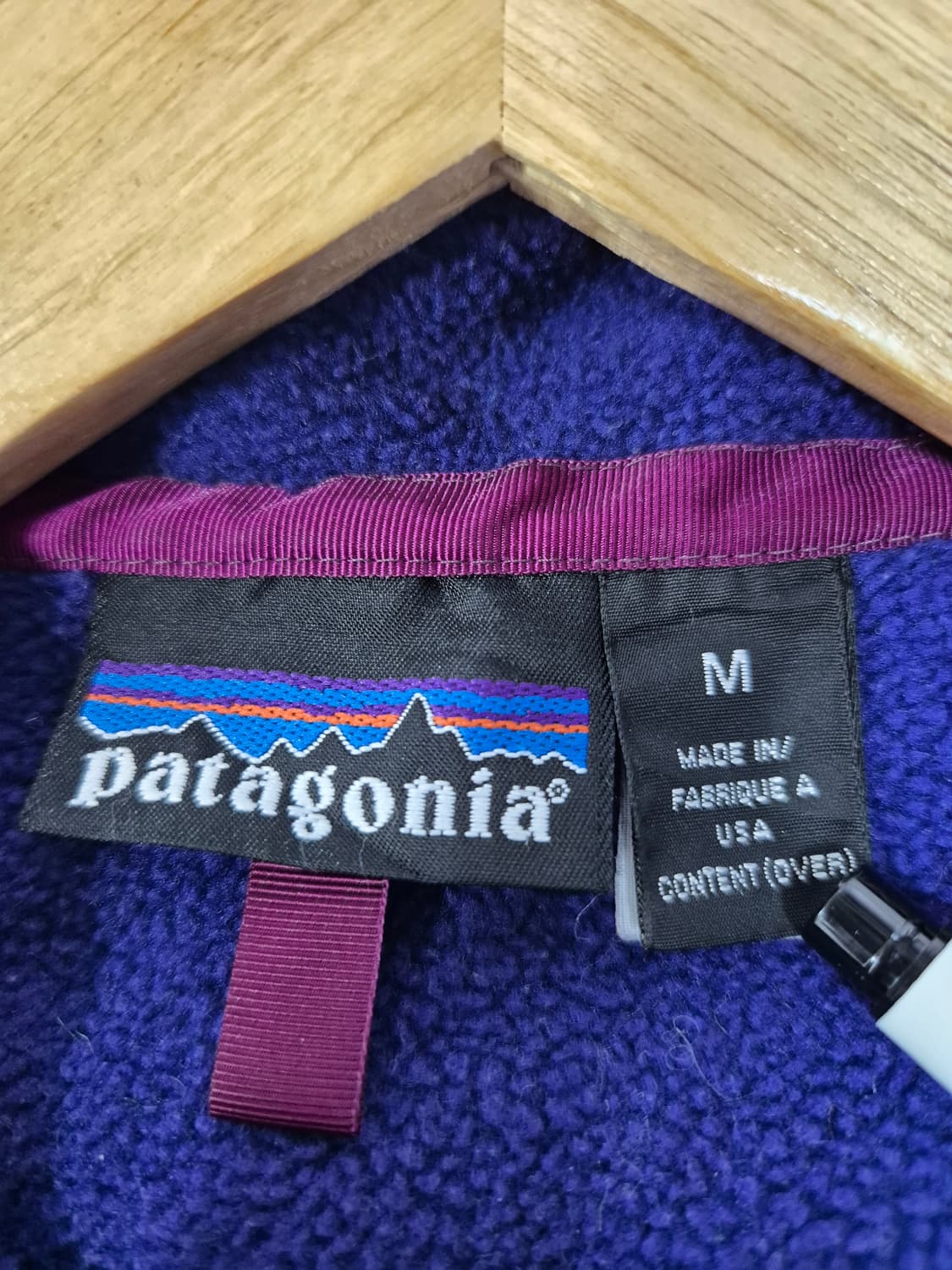 [M]90s US Made 파타고니아 퍼플 신칠라 -98 상품이미지6