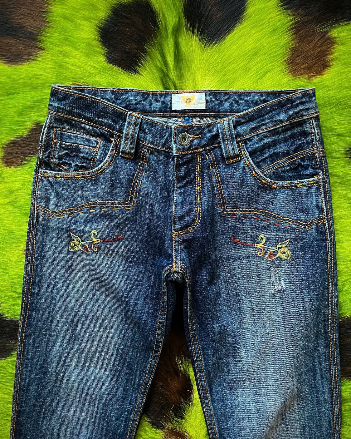 90-00s ANTIK DENIM U.S.A Flare Jeans 상품이미지5