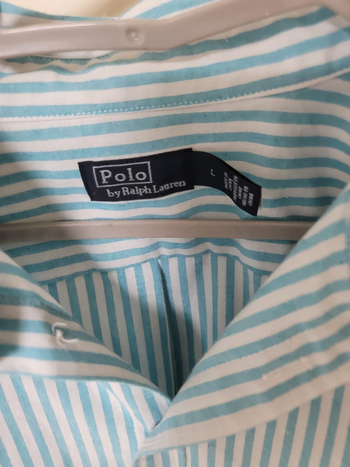 폴로 스트라이프 셔츠 L 105정사이즈 상태굿
 상품이미지3