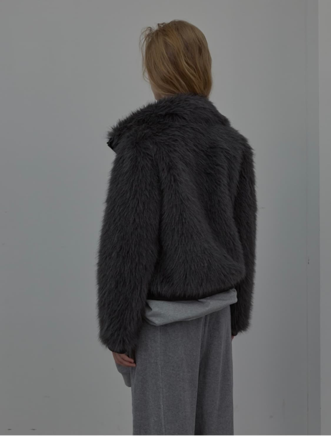 Lcdc tm 엘씨디씨 퍼자켓 그레이 상품이미지2