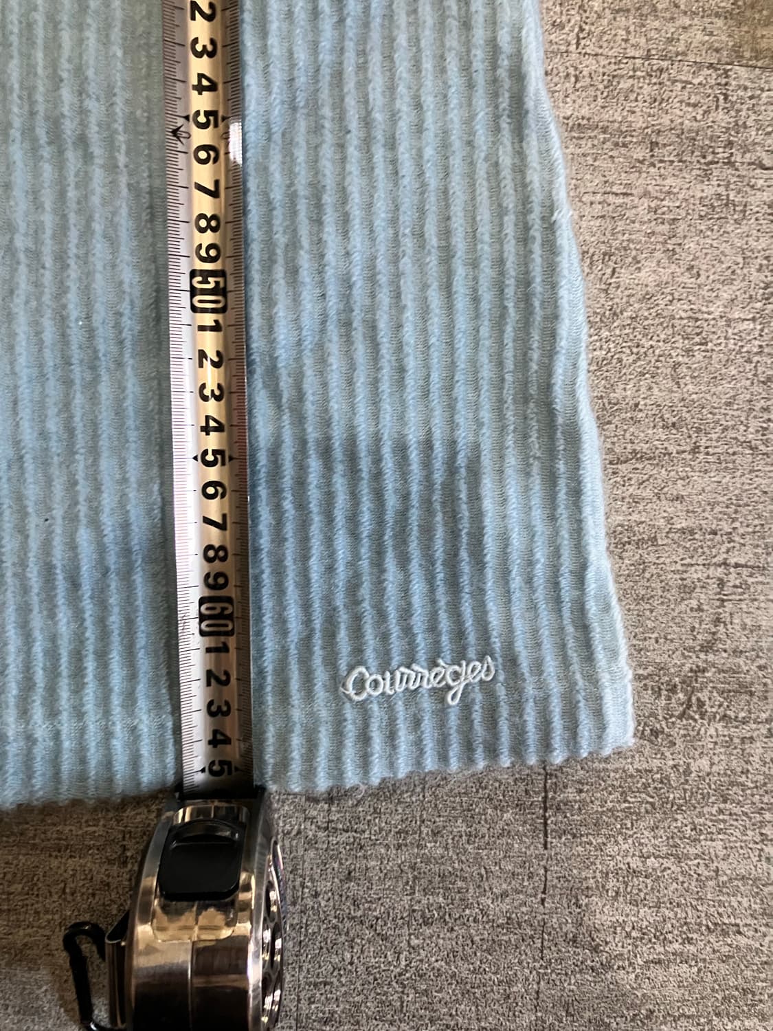 꾸레쥬 Courreges 핀터깔y2k 하구미모리걸 니트스웨터 상품이미지3