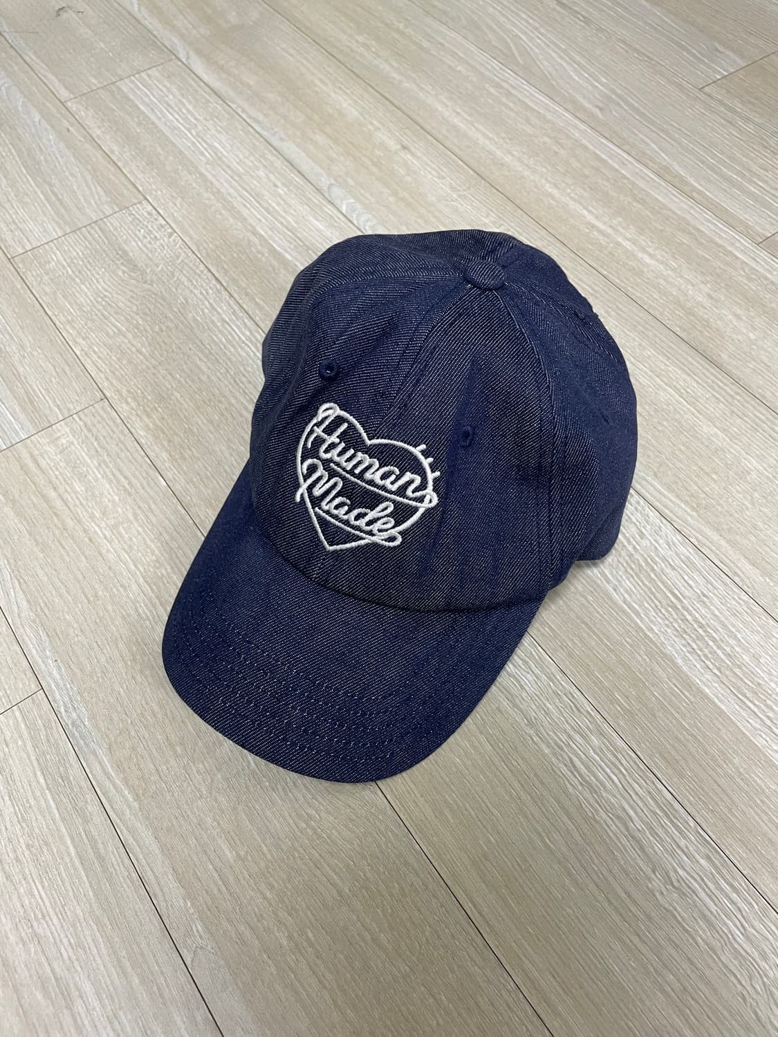 휴먼메이드 데님 볼캡 인디고 상품이미지1