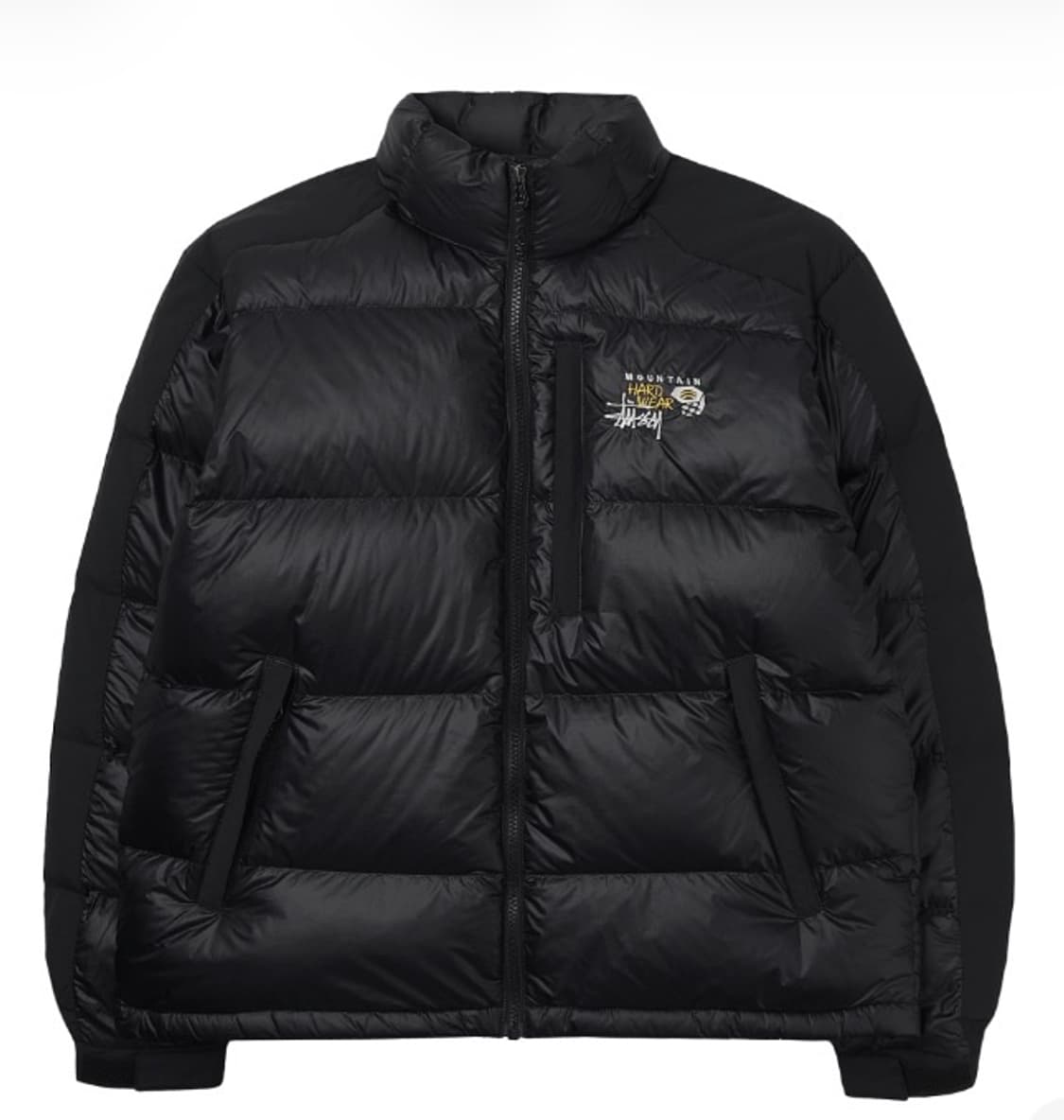 스투시 x 마운틴 하드웨어 블랙 패딩 s 상품이미지1