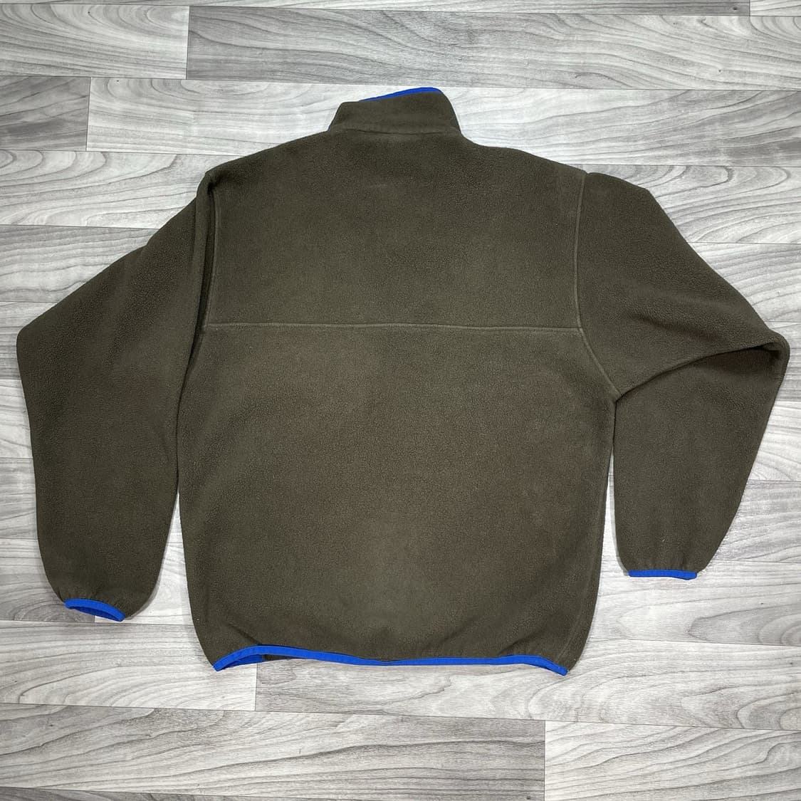 10s 파타고니아 신칠라 스냅-T 카키/블루 상품이미지3