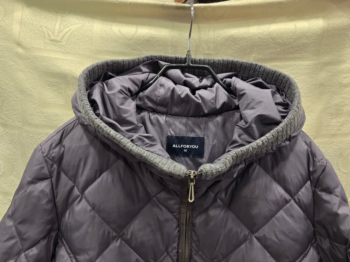 올포유 ALLFORYOU 퀼팅 후드 경량패딩 다운패딩 95 상품이미지2