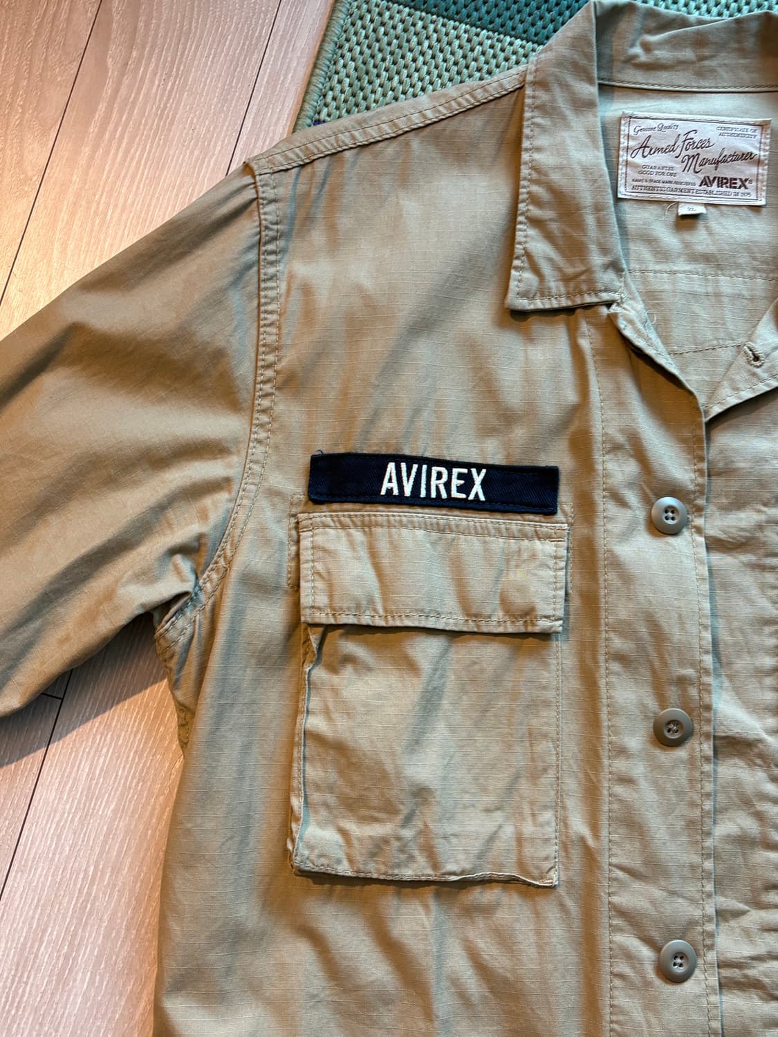 Avirex 아비렉스 립스탑 USN 셔츠/자켓 상품이미지5