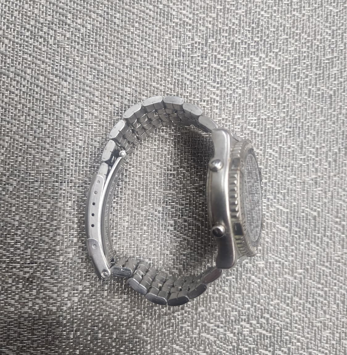 90S 어큐리스트 아나디지 크로노 쿼츠시계 상품이미지6