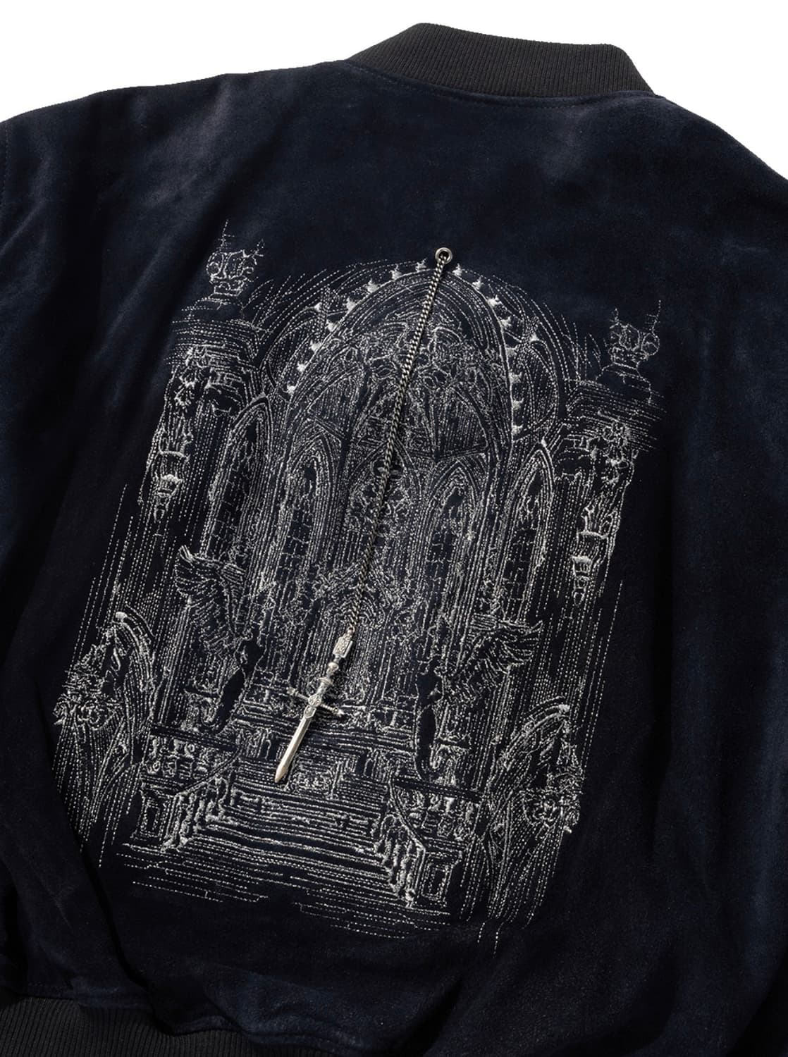 언더마이카 25SS 잔다르크 스웨이드 블루종 자켓 2 상품이미지3