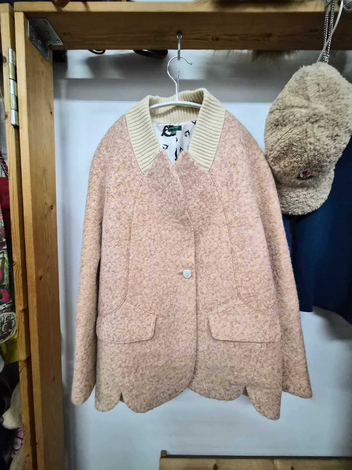 베네통 울자켓 상품이미지3