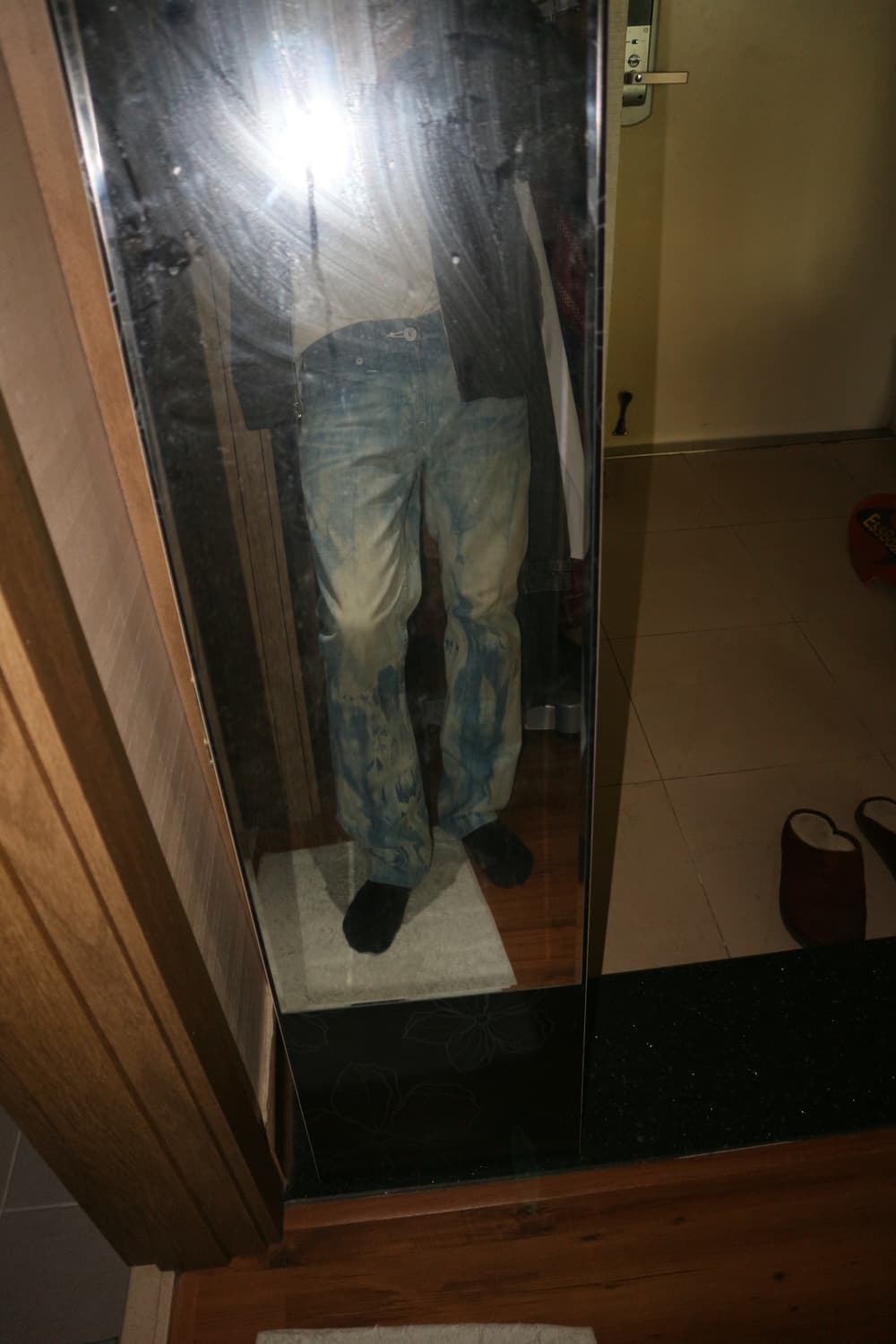 리바이스 511 슬림핏 워싱 청바지 상품이미지1