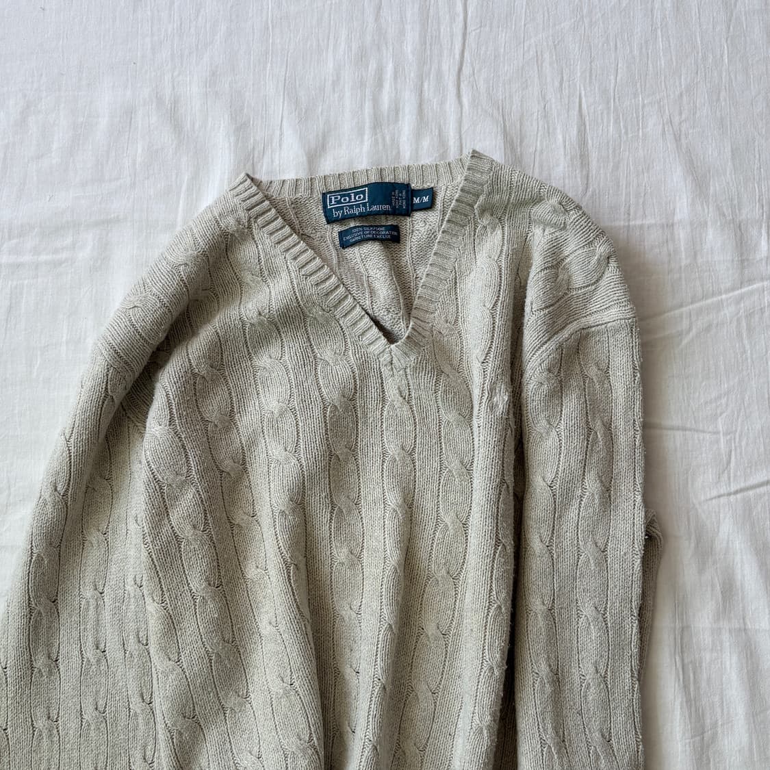  ▫️Polo V-Neck Knit 상품이미지1