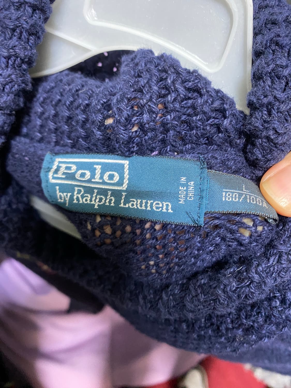 폴로 성조기 니트 상품이미지2