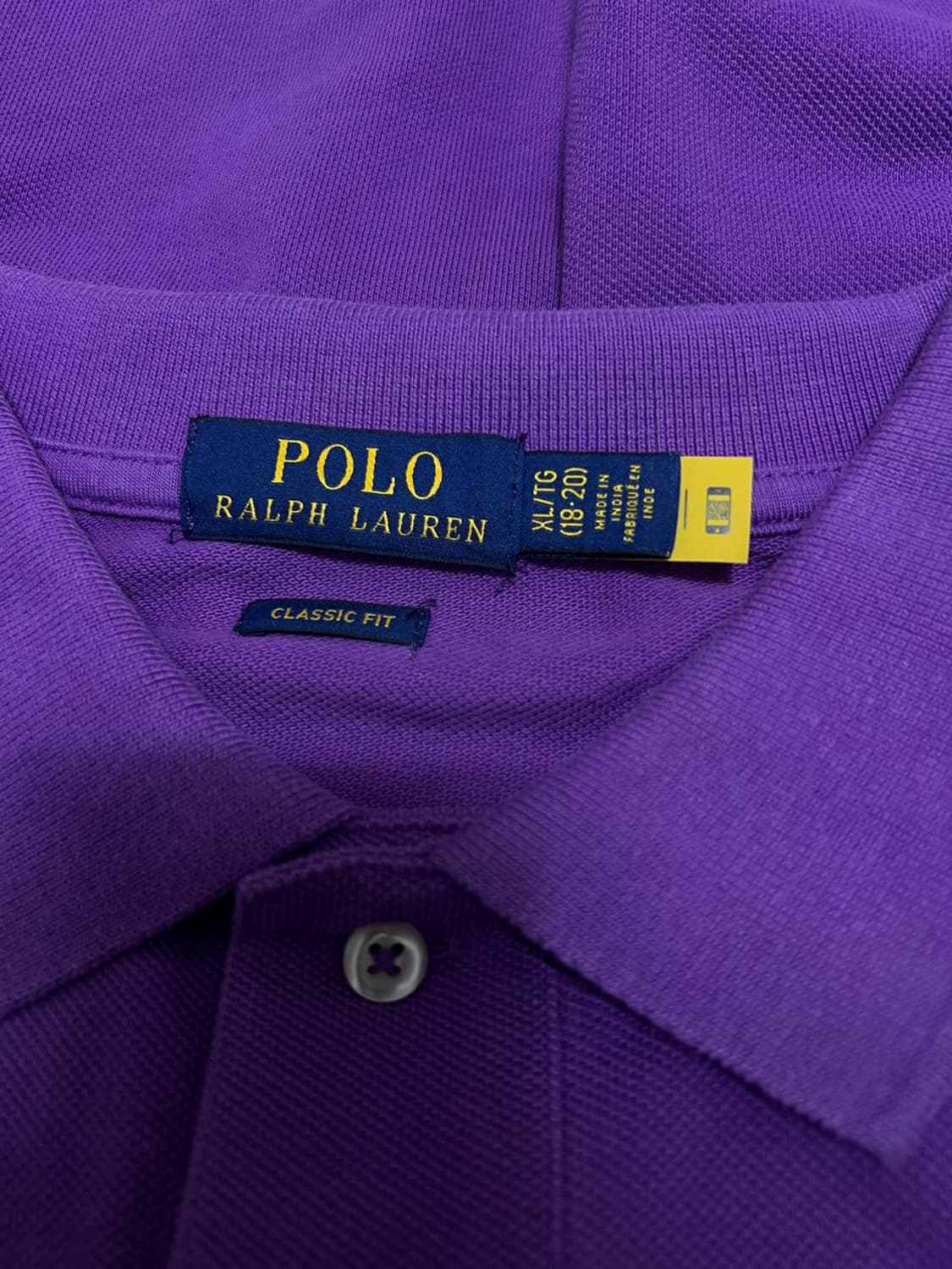 Polo 폴로 랄프로렌 신형 큐알 퍼플 PK 상품이미지4