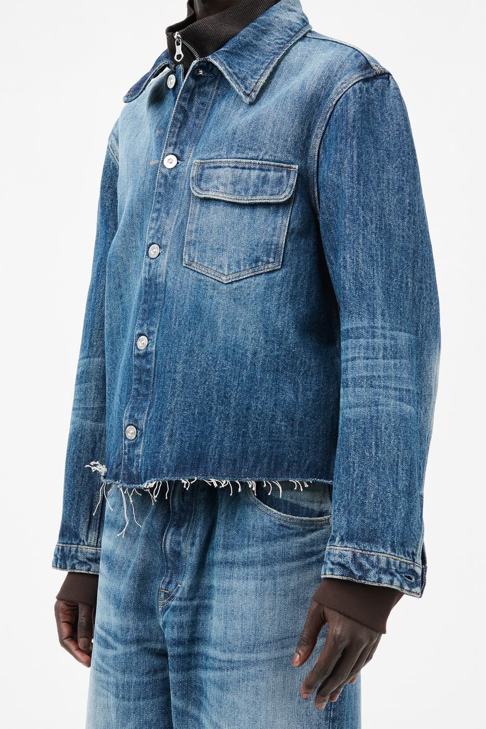 [48,50,52]아워레가시 25fw CUT REBIRTH 데님 자켓 상품이미지8