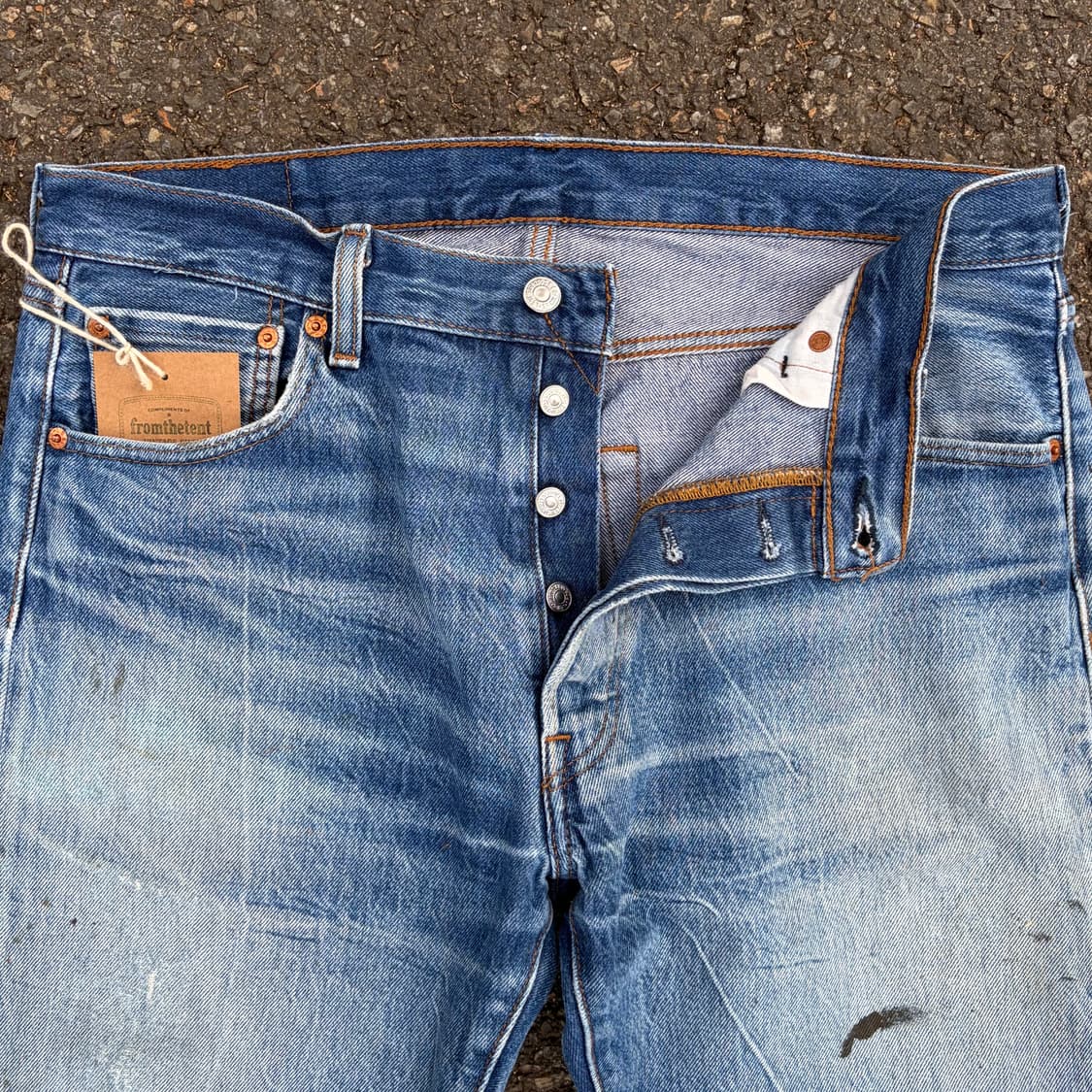 리바이스 501 스트레이트 진 (35)   상품이미지3