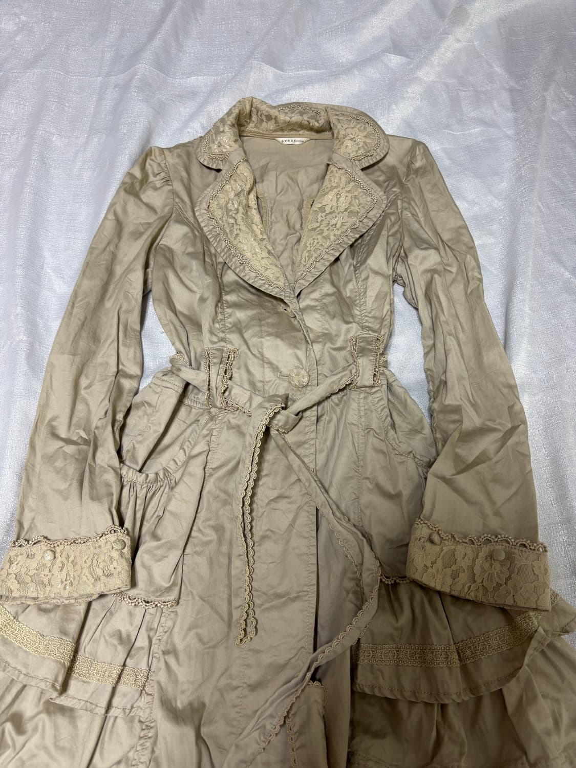 “Axes Femme” Frill Detail Dress 상품이미지5