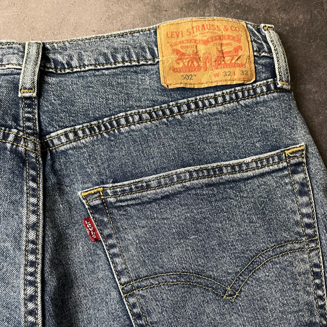 LEVI'S 리바이스502 레귤러 테이퍼드핏 코튼 데님 팬츠 A00622 상품이미지7