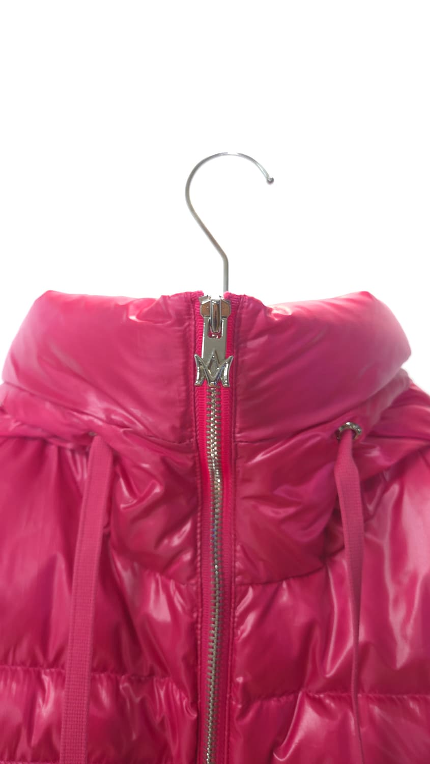 한섬 오즈세컨 2024 구스다운 후드  패딩 베스트 44~55 상품이미지5