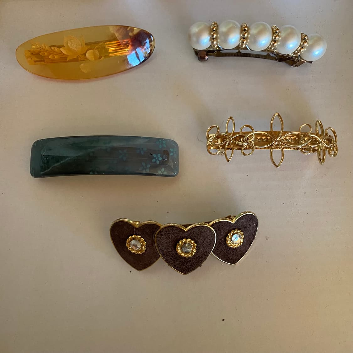 수입빈티제 헤어핀 5종세트 상품이미지1