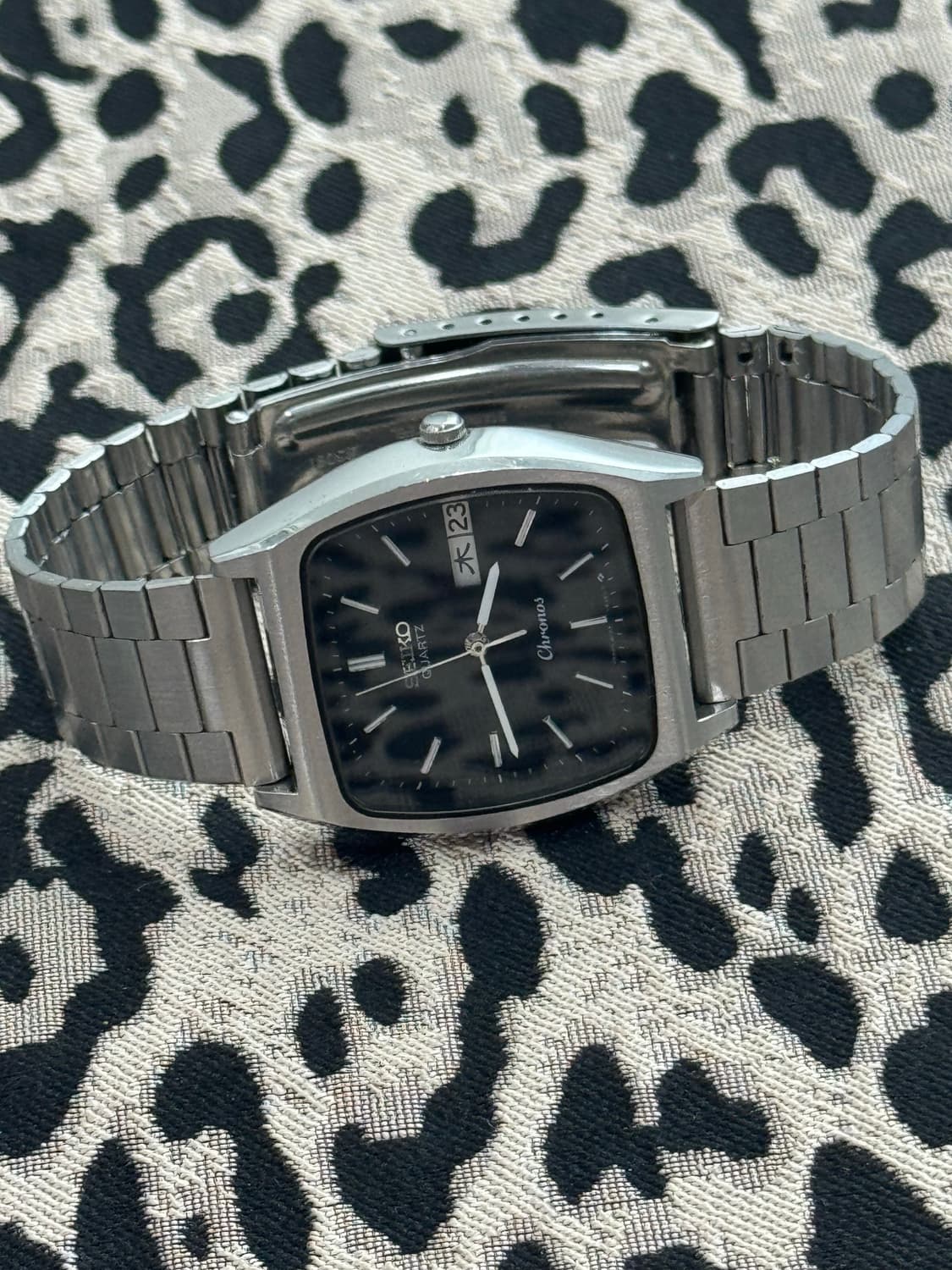 80s 빈티지 세이코 크로노스 쿼츠 상품이미지5