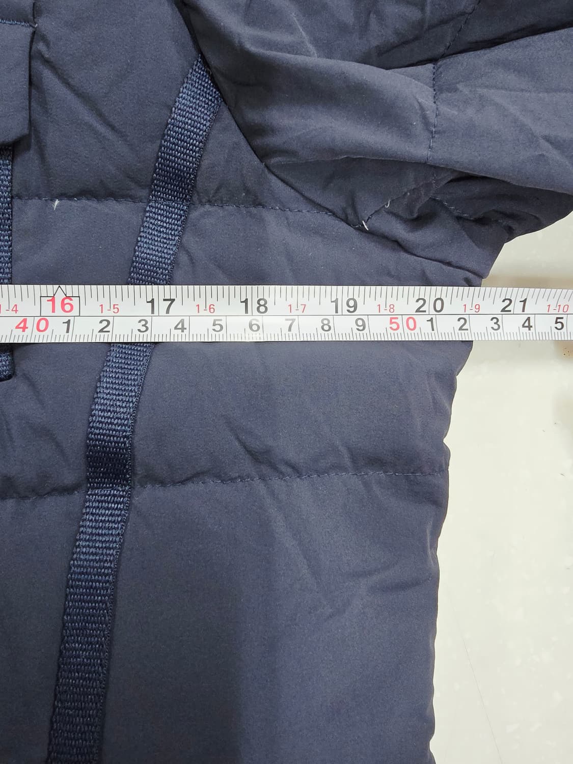 루이까스텔 여성 네이비 구스다운롱패딩 상품이미지7