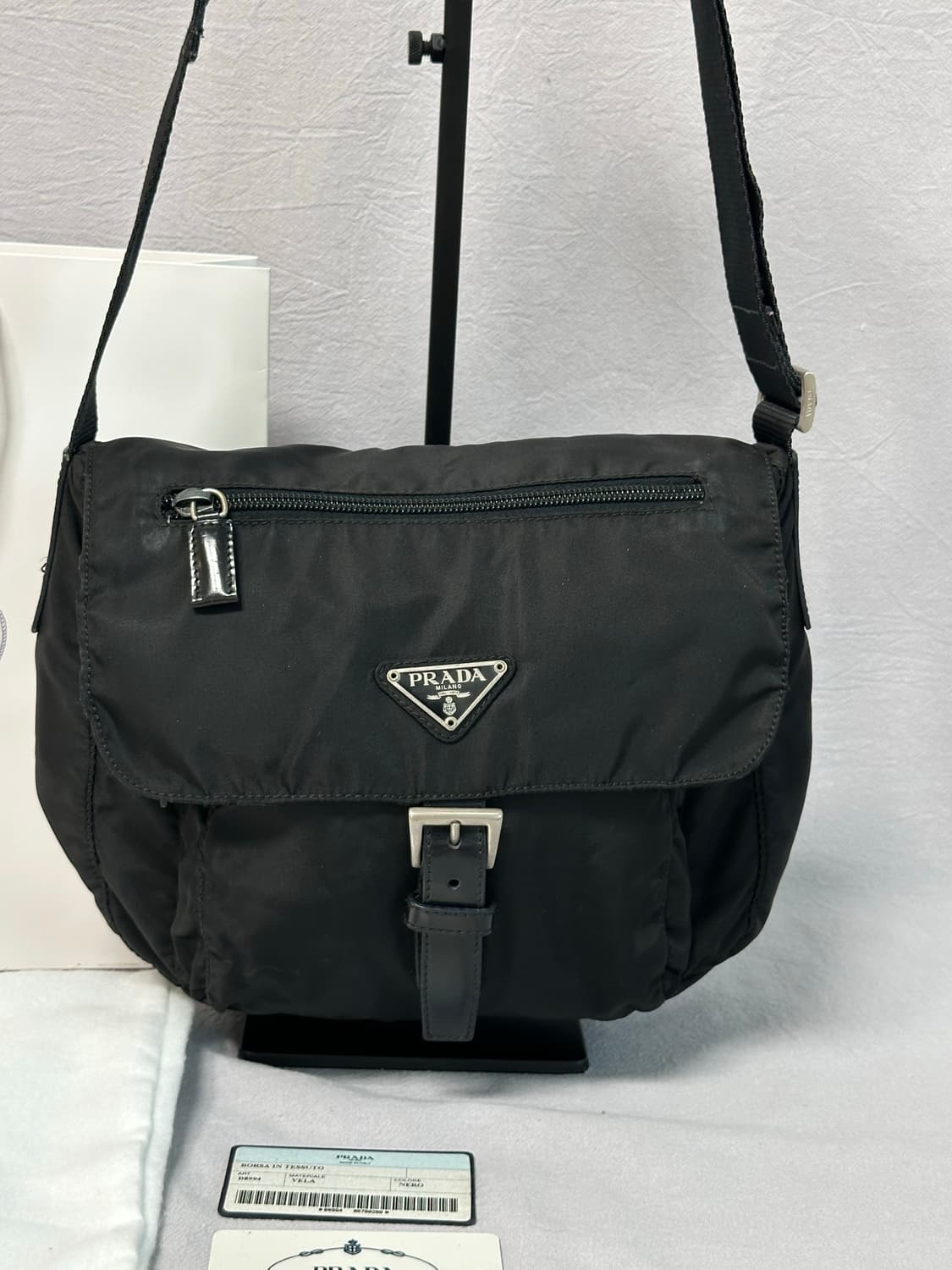 (풀구성) 프라다 나일론 버클 크로스백 포코노 주우재백 상품이미지3