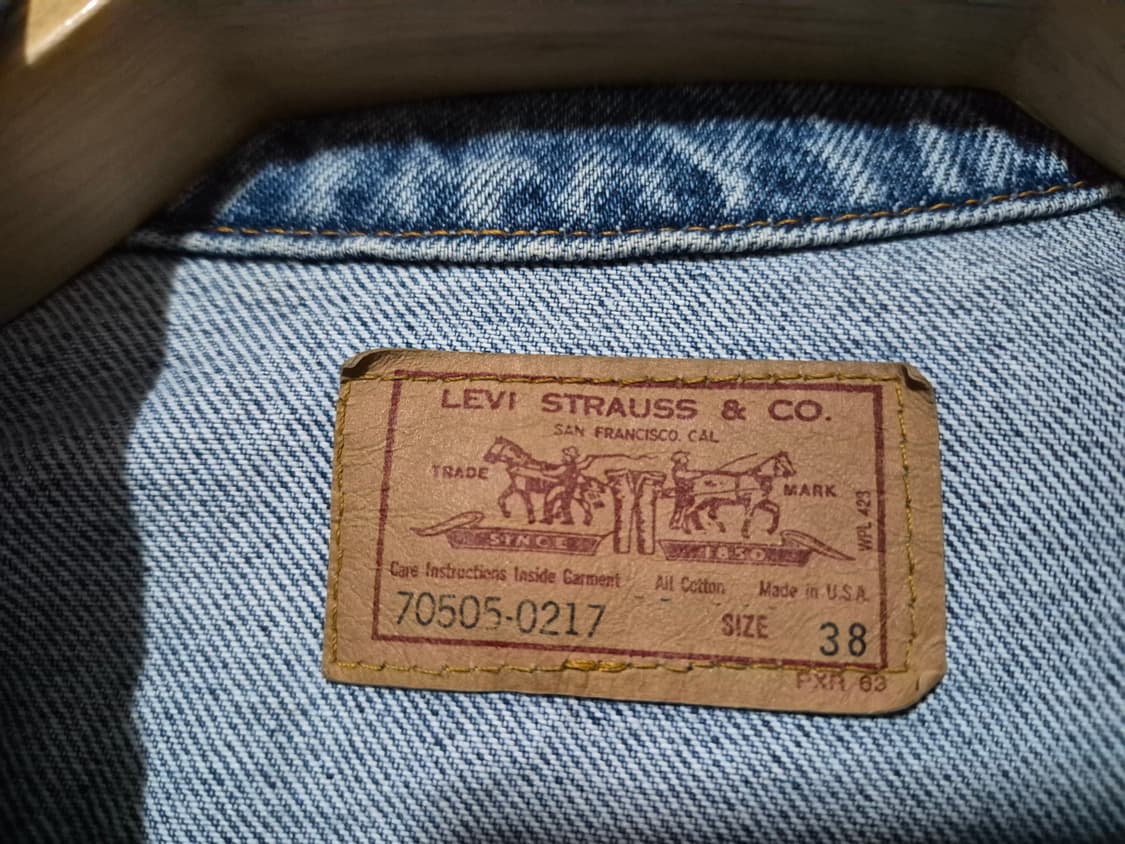 리바이스 클래식 레트로 데님자켓 (38) 상품이미지7