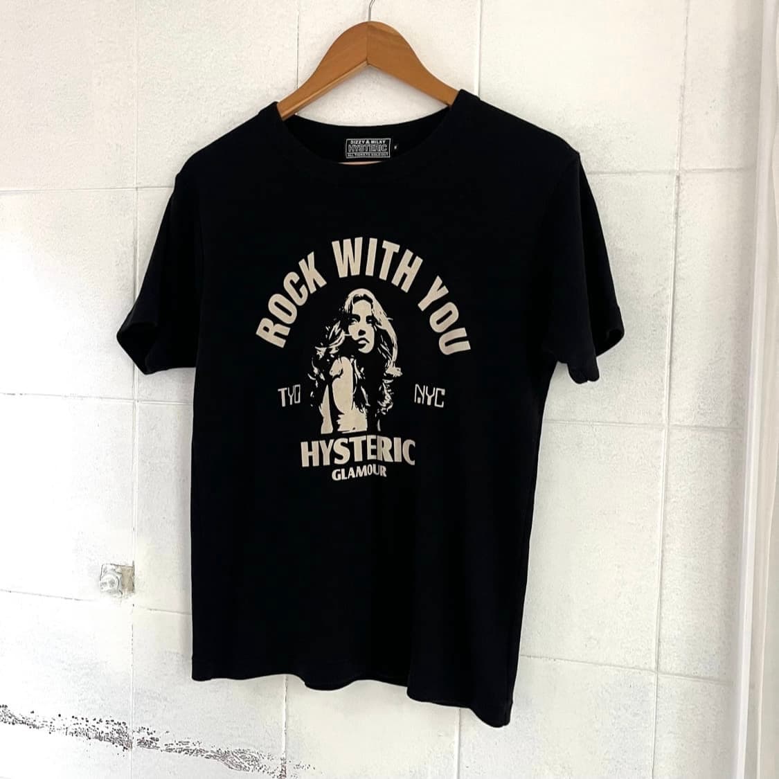 Hysteric glamour Rock with you t-shirts 상품이미지2