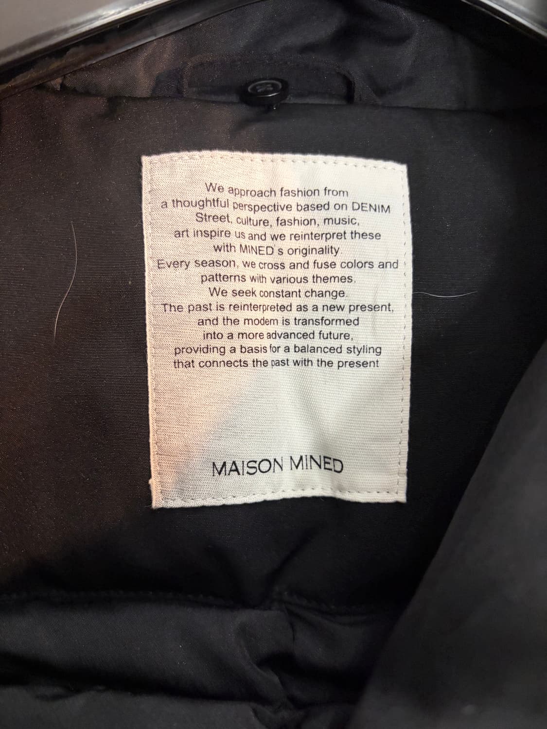 MAISON MINED 롱패딩 S 상품이미지3