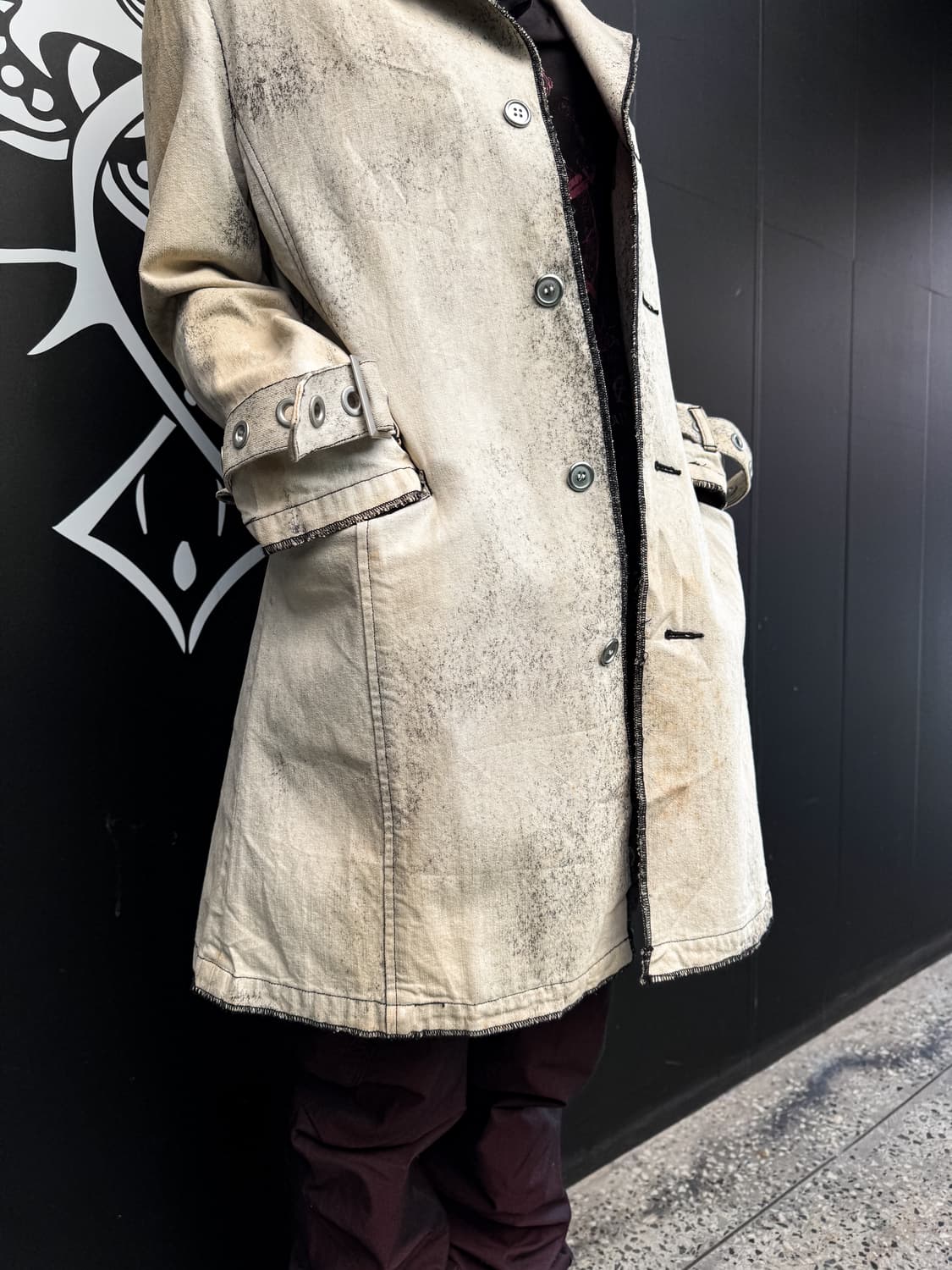 IN THE ATTIC – Dirty Washed Coat 상품이미지3