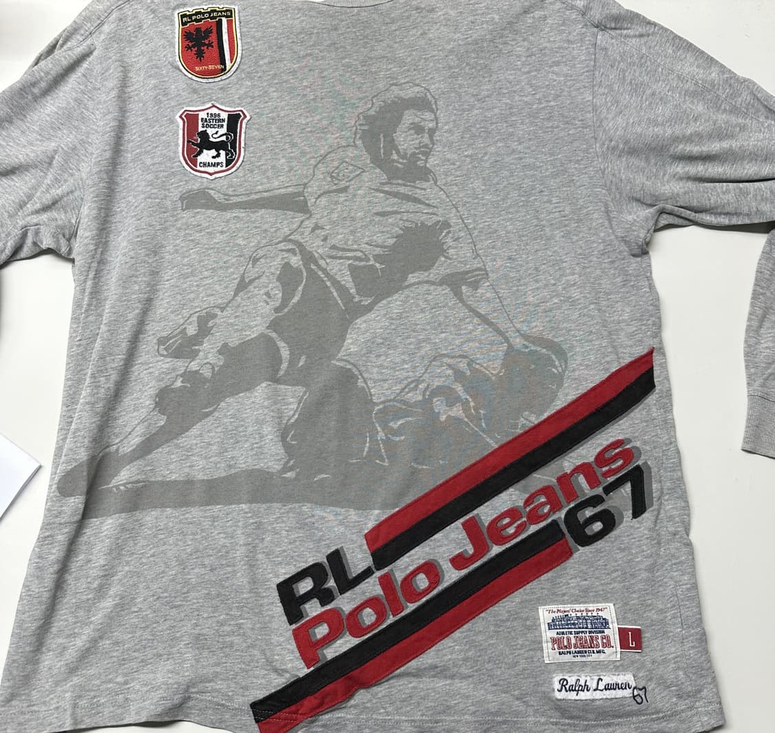 빈티지 폴로진스 롱슬리브 상품이미지4