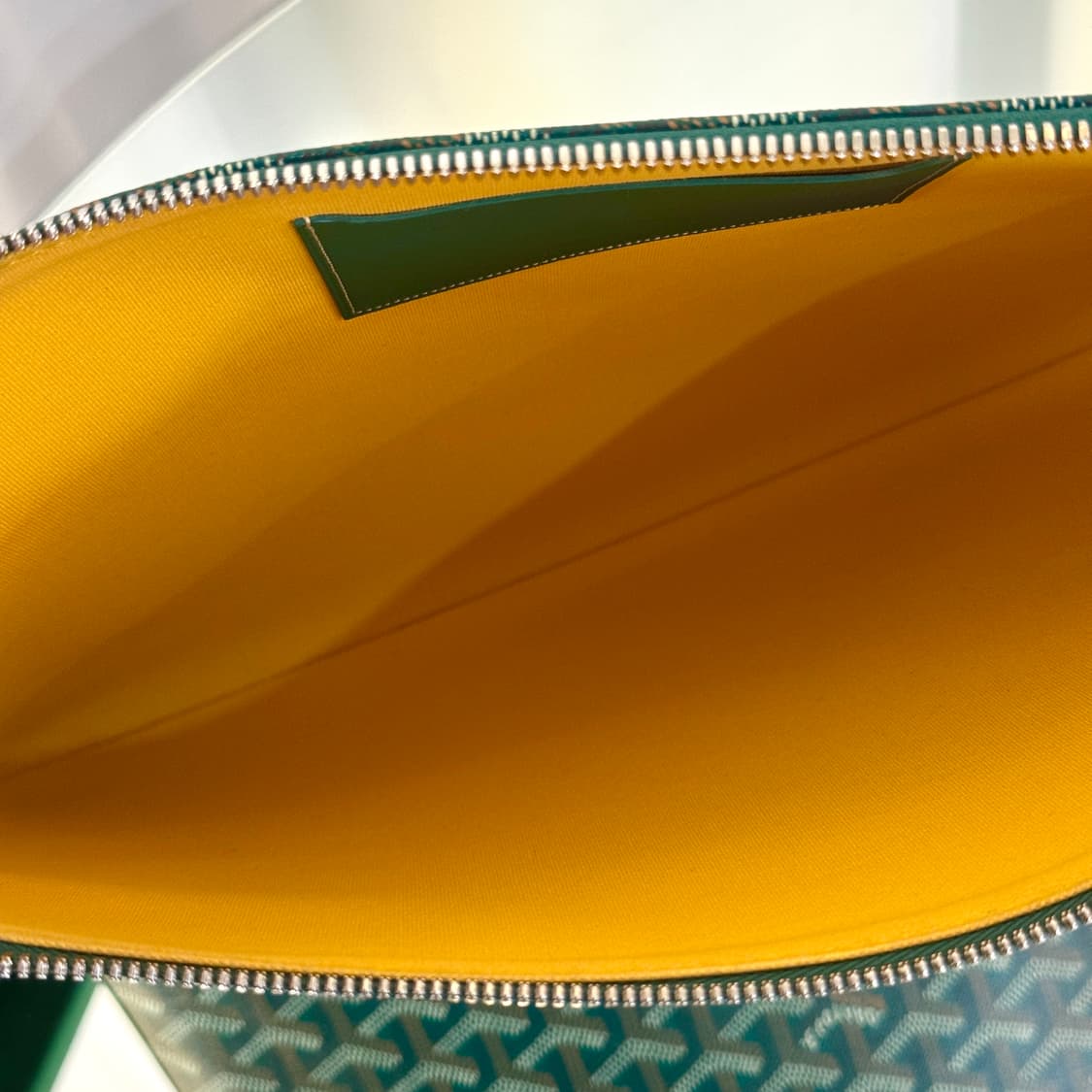 [새상품급/풀구성] 고야드 mgm 그린 세나 클러치 상품이미지5