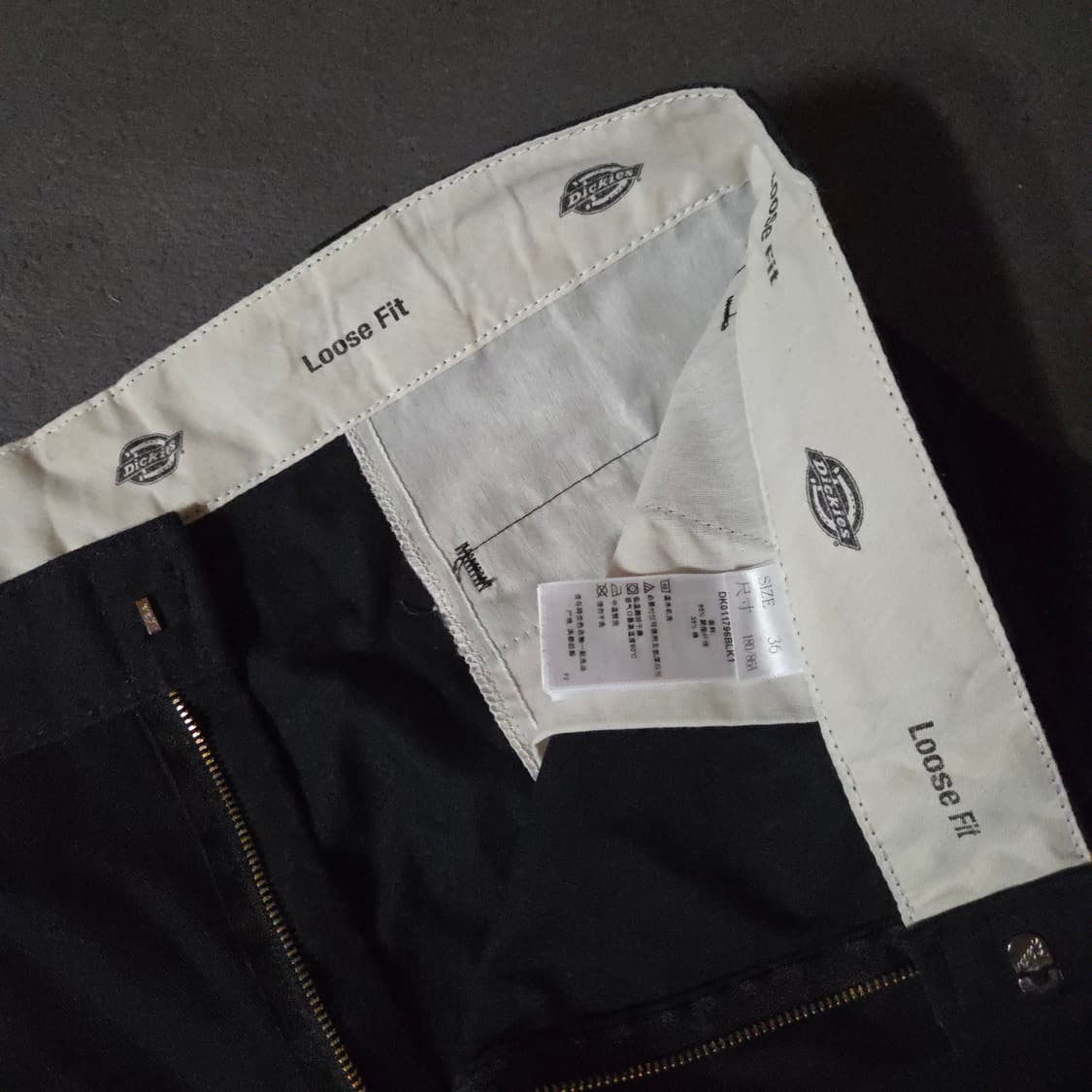 디키즈 루즈핏 버뮤다 쇼츠 반바지 36 블랙 상품이미지4