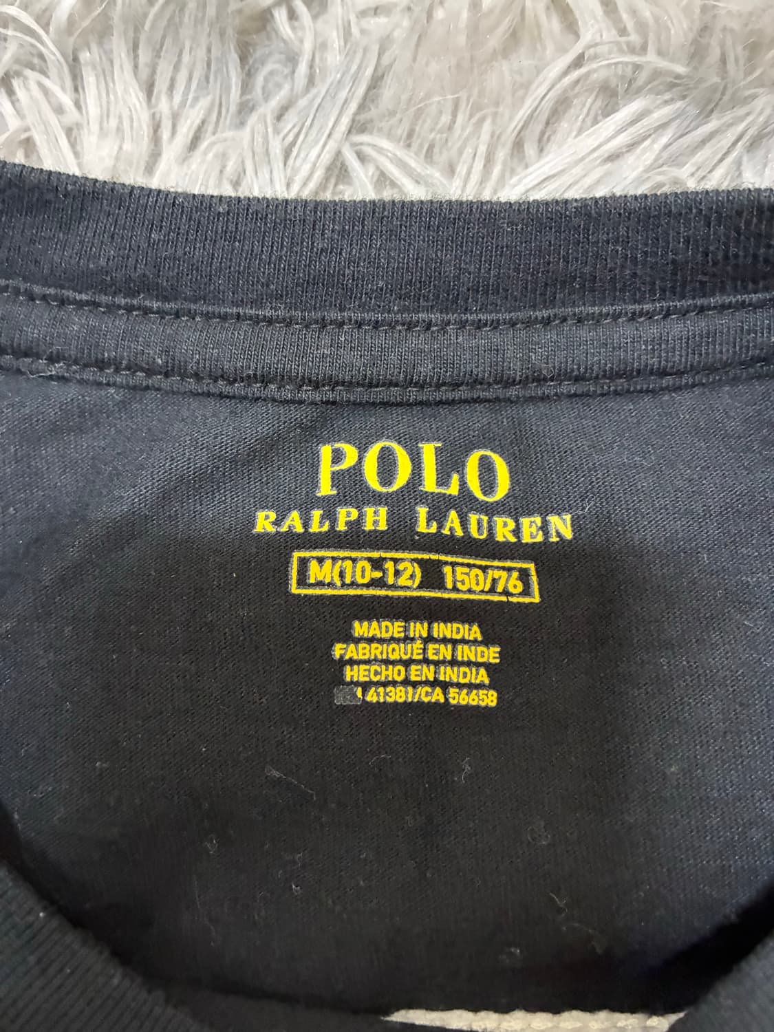 폴로 랄프로렌 00s y2k 백자수 슬리브리스(m)국내유일 상품이미지4
