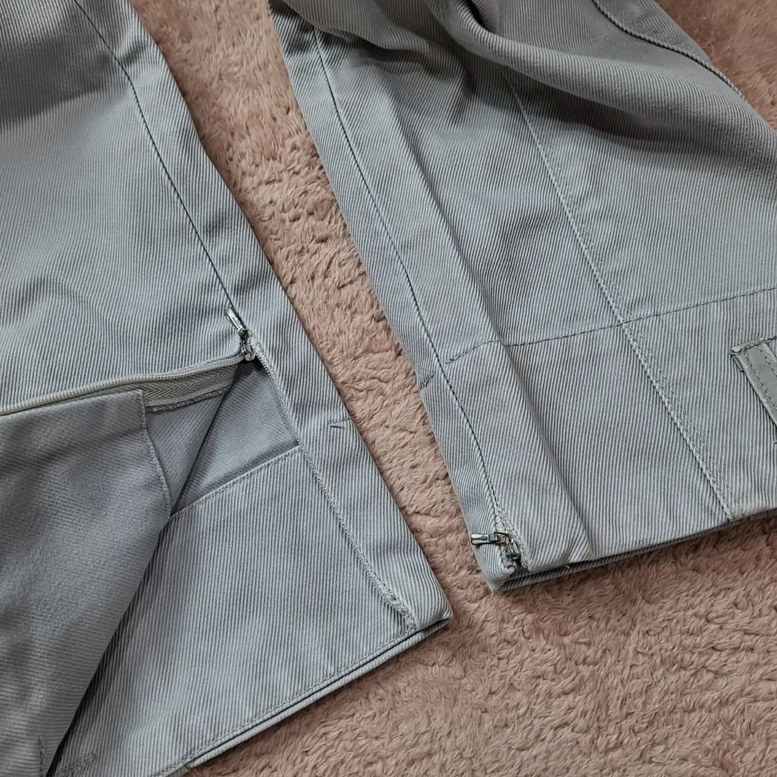 [디젤] 코튼 그레이 슬림 바이커 팬츠 상품이미지7