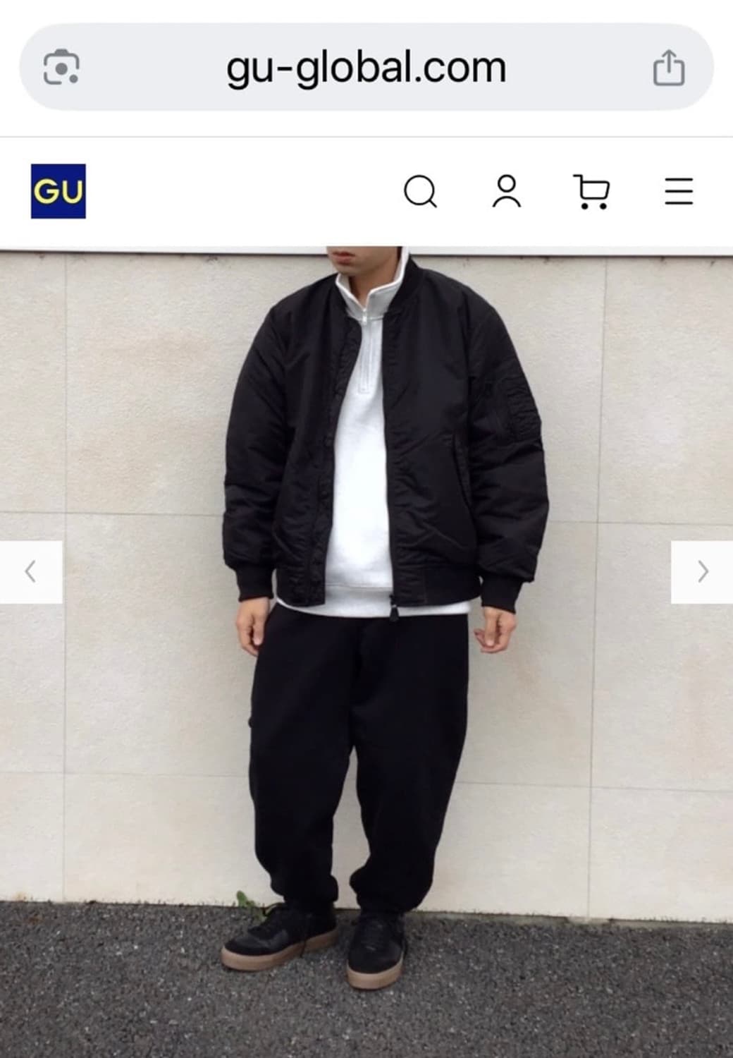GU MA-1 JACKET 상품이미지10
