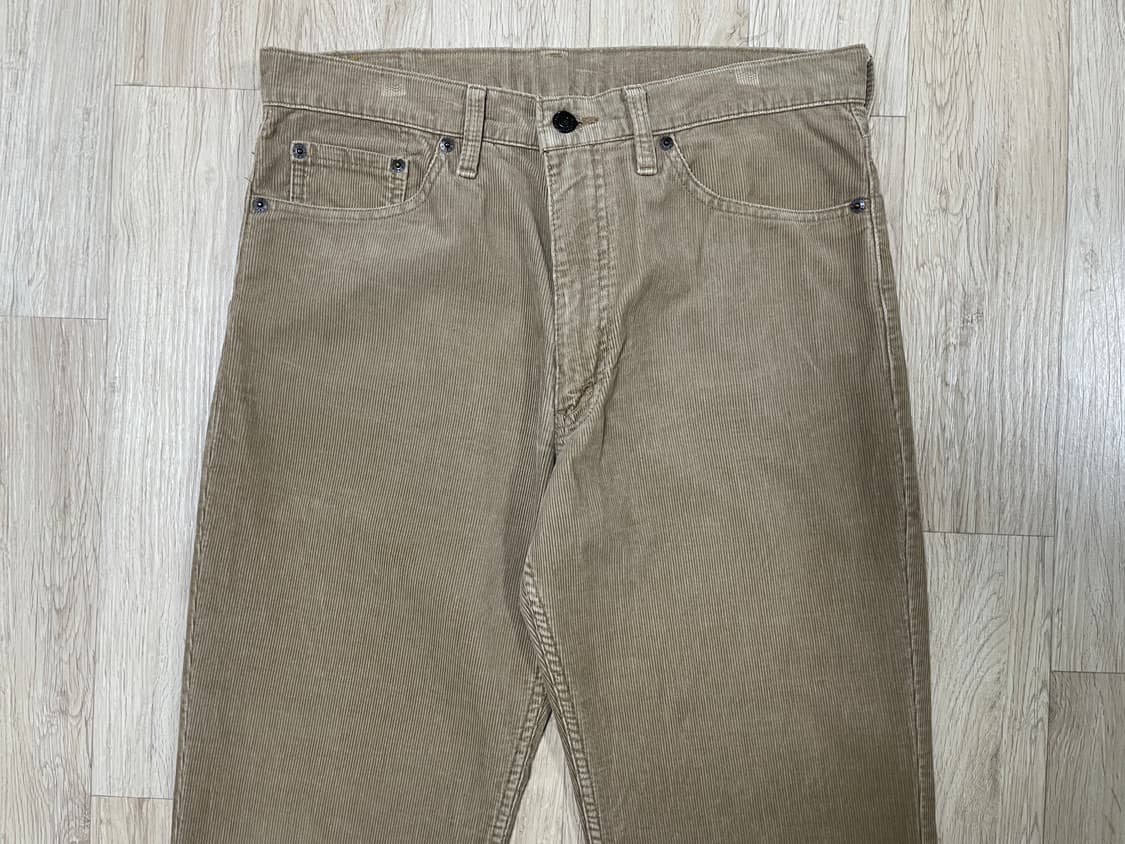 33) 90s 리바이스 515 코듀로이 팬츠(일본제)민트급(RRL&LVC 상품이미지5