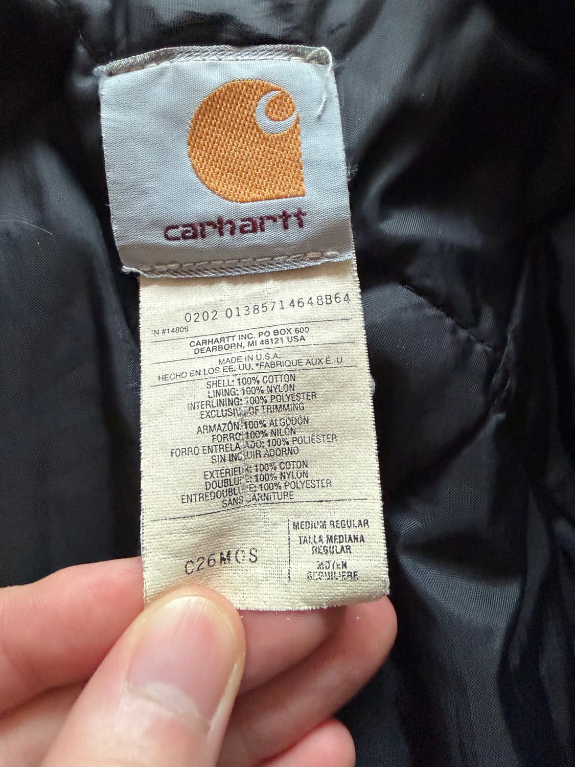 [M] 칼하트 디트로이트 자켓 c26 모스 상품이미지5