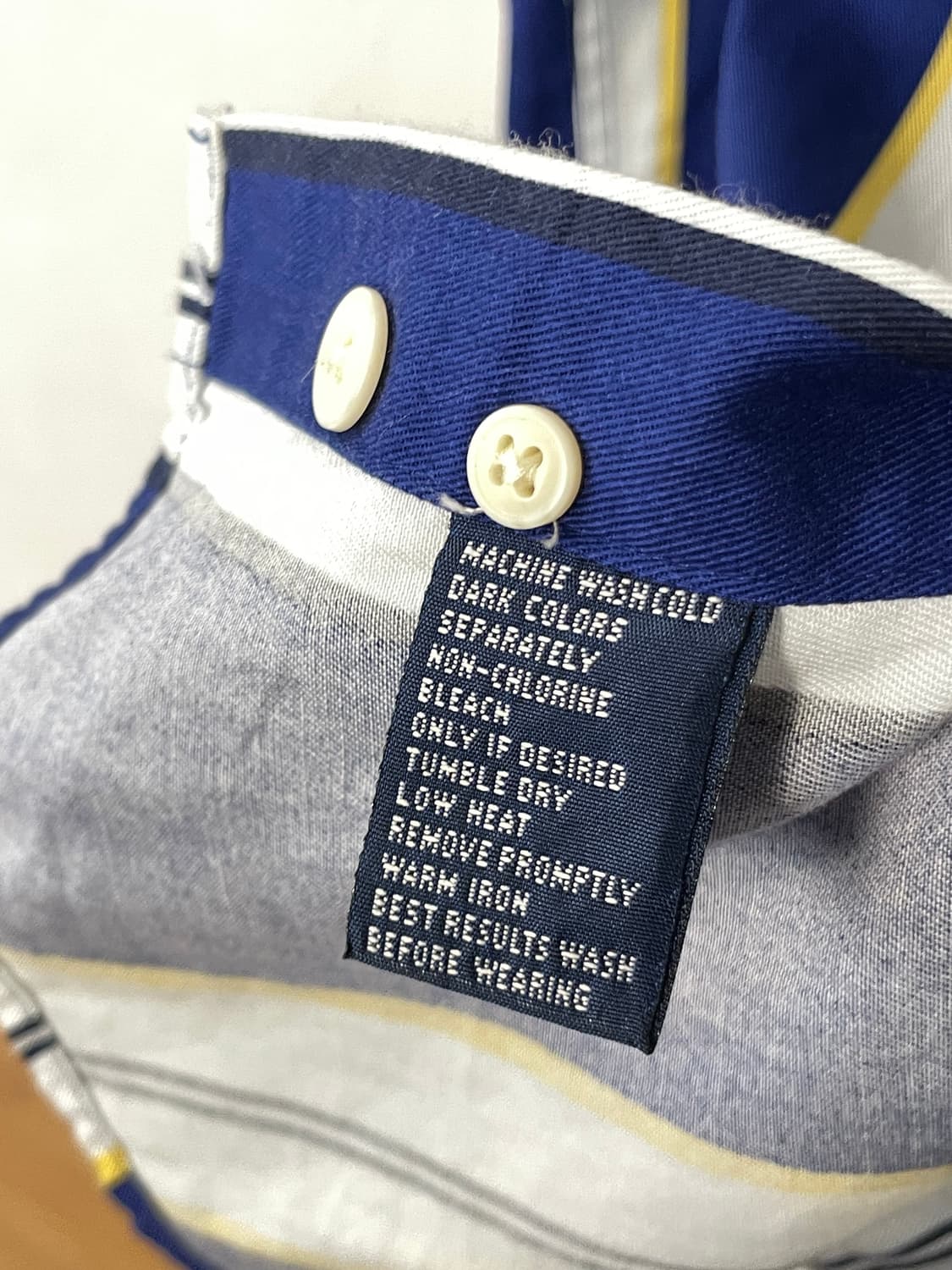 챕스 스트라이프 반팔 셔츠  상품이미지5