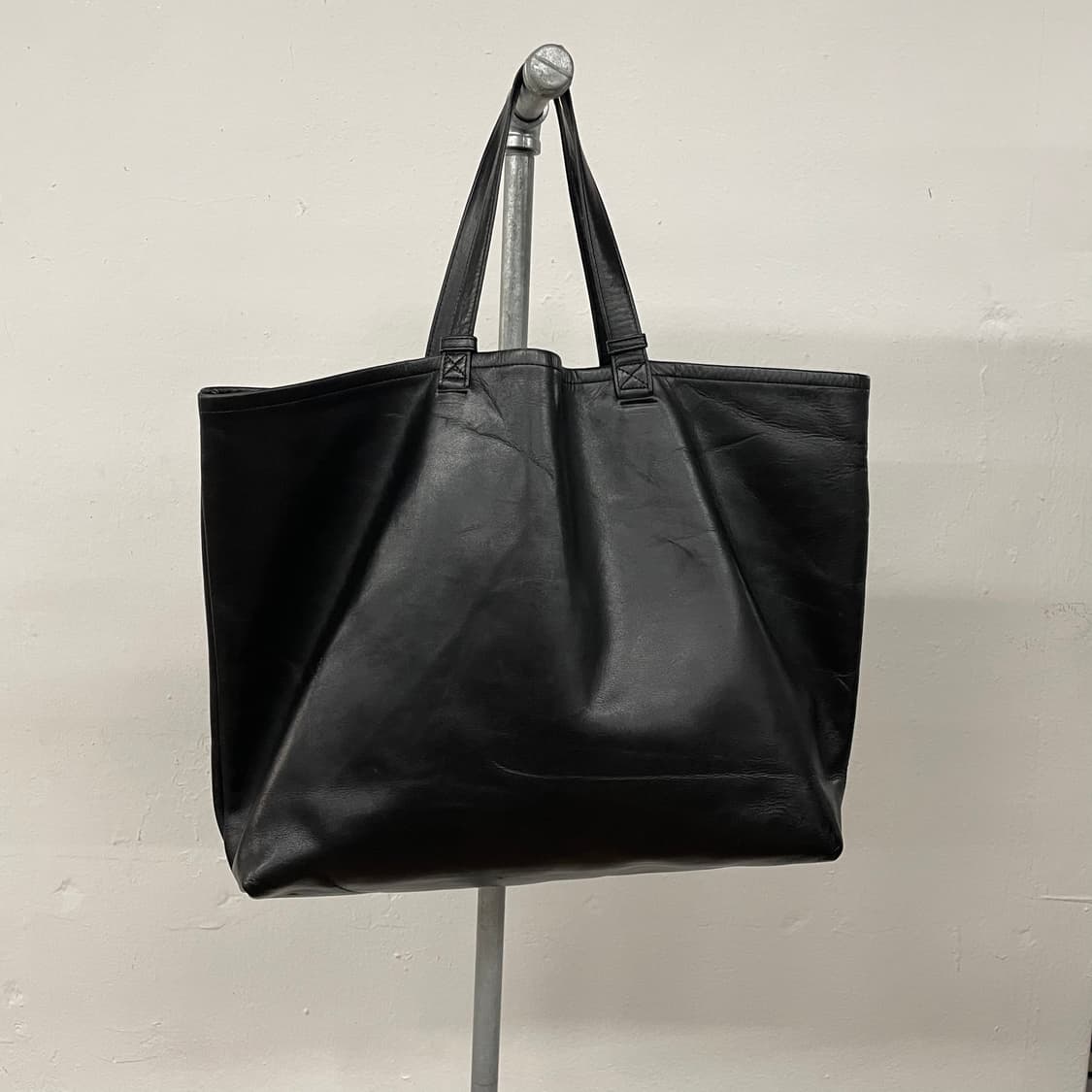 요지야마모토 가죽 토트백 상품이미지1