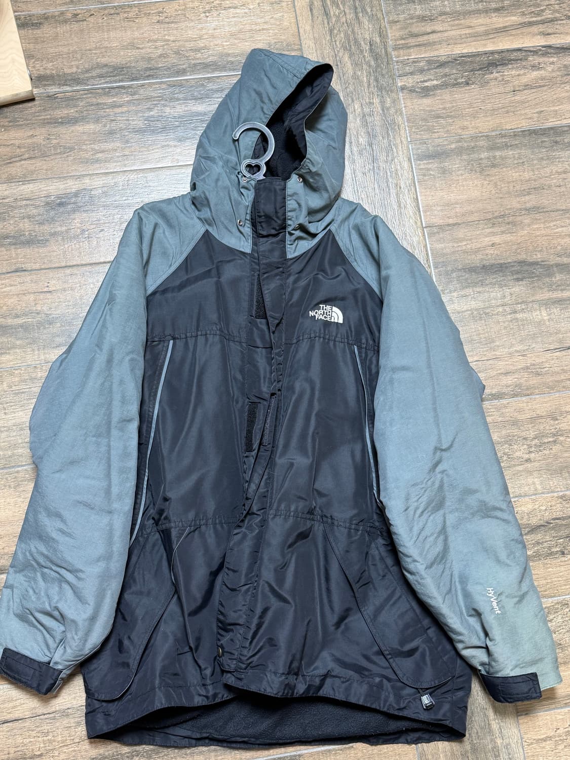 노스페이스 HyVent 자켓 블랙/회색 xl 상품이미지1