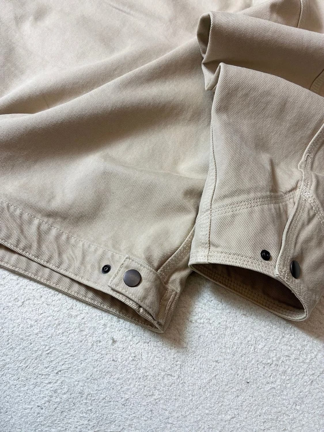 지유 GU 워시드 코튼 아메카지 워크 자켓 PN7601 상품이미지5