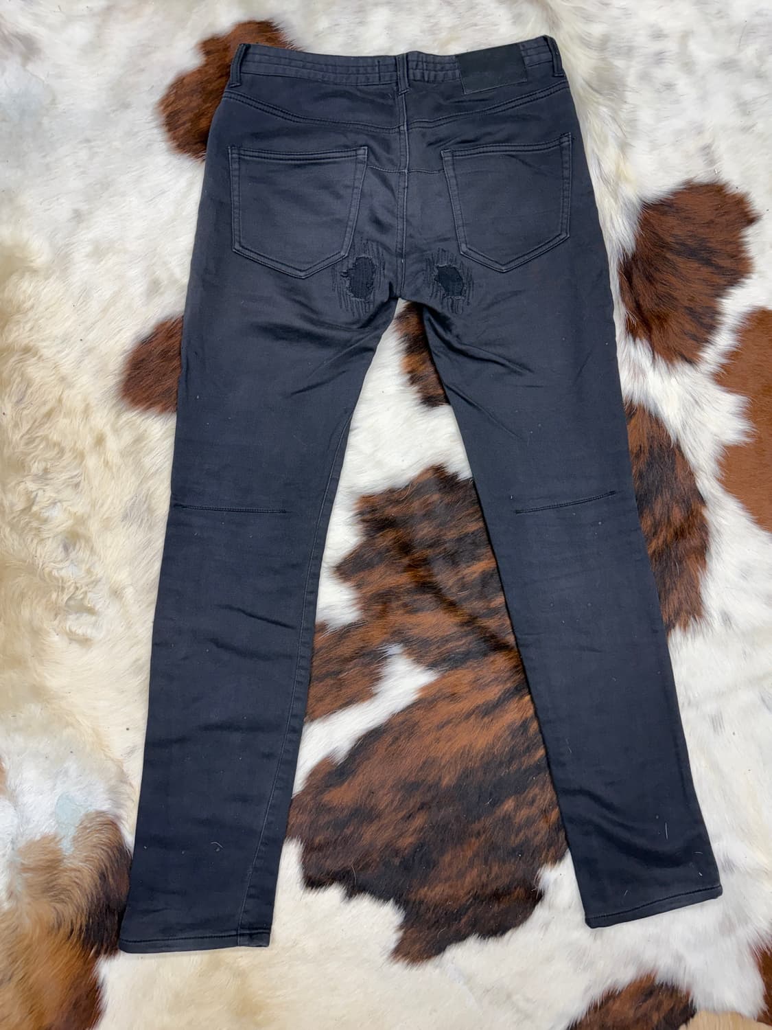 넘버나인 x 1PIU1UGUALE3 릴렉스핏 코튼 디스팬츠 상품이미지4