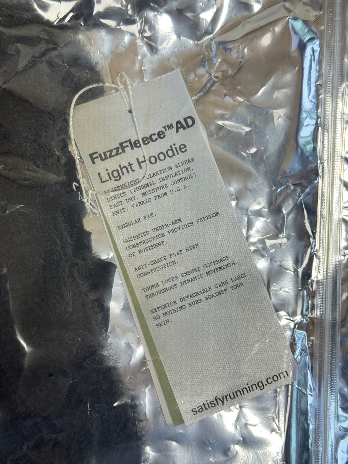 (XL) 새티스파이 퍼즈플리스 AD 후디 상품이미지1