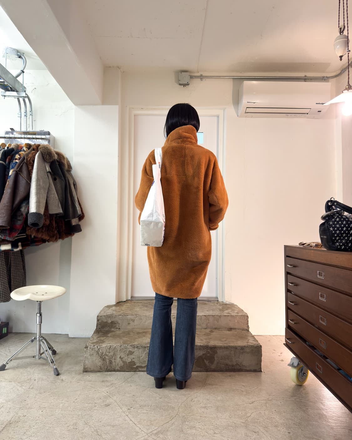 HYSTERIC GLAMOUR Shearling Coat/ Os 상품이미지9