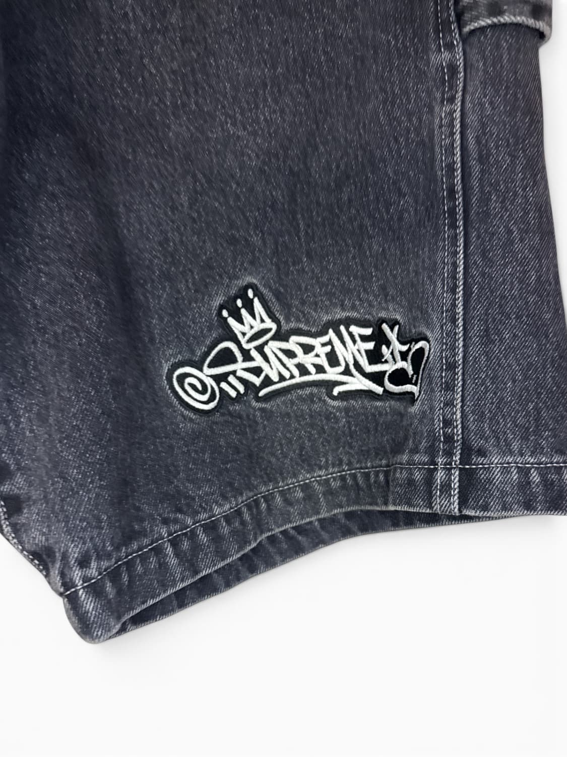21SS Supreme Handstyle Denim Shorts 상품이미지3