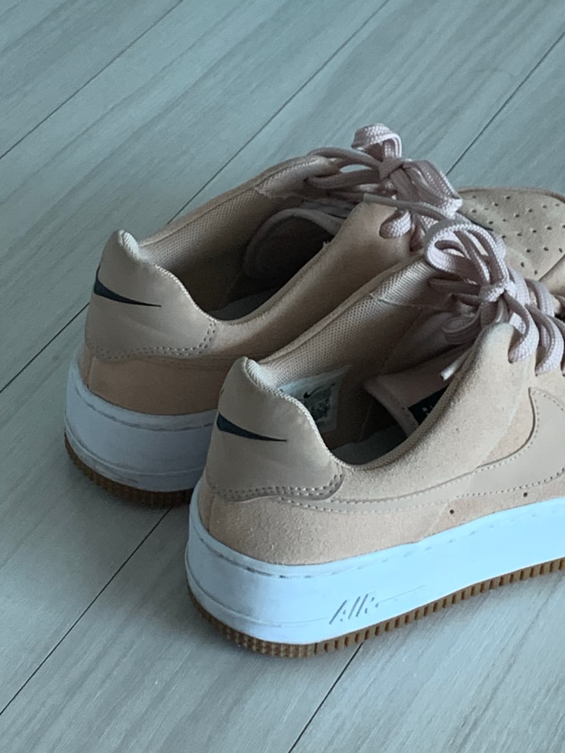 나이키 에어포스 스웨이드 핑크 상품이미지2