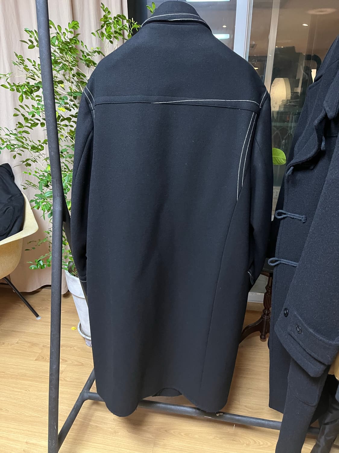 메종 마르지엘라 블랙 코트 48 상품이미지2