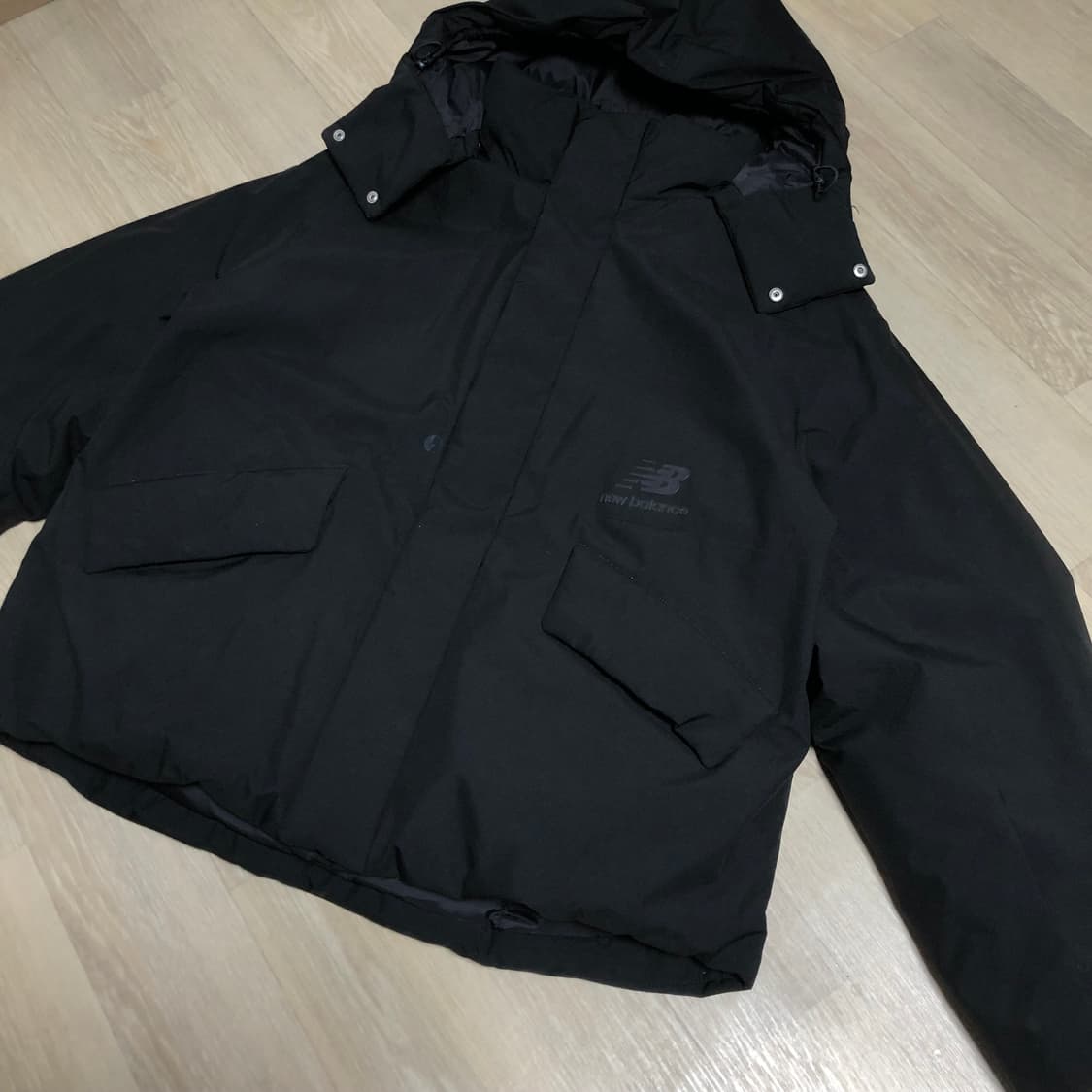 (XL) 뉴발란스 UNI 케이브 구스 다운 자켓 블랙 자켓 블랙 상품이미지2